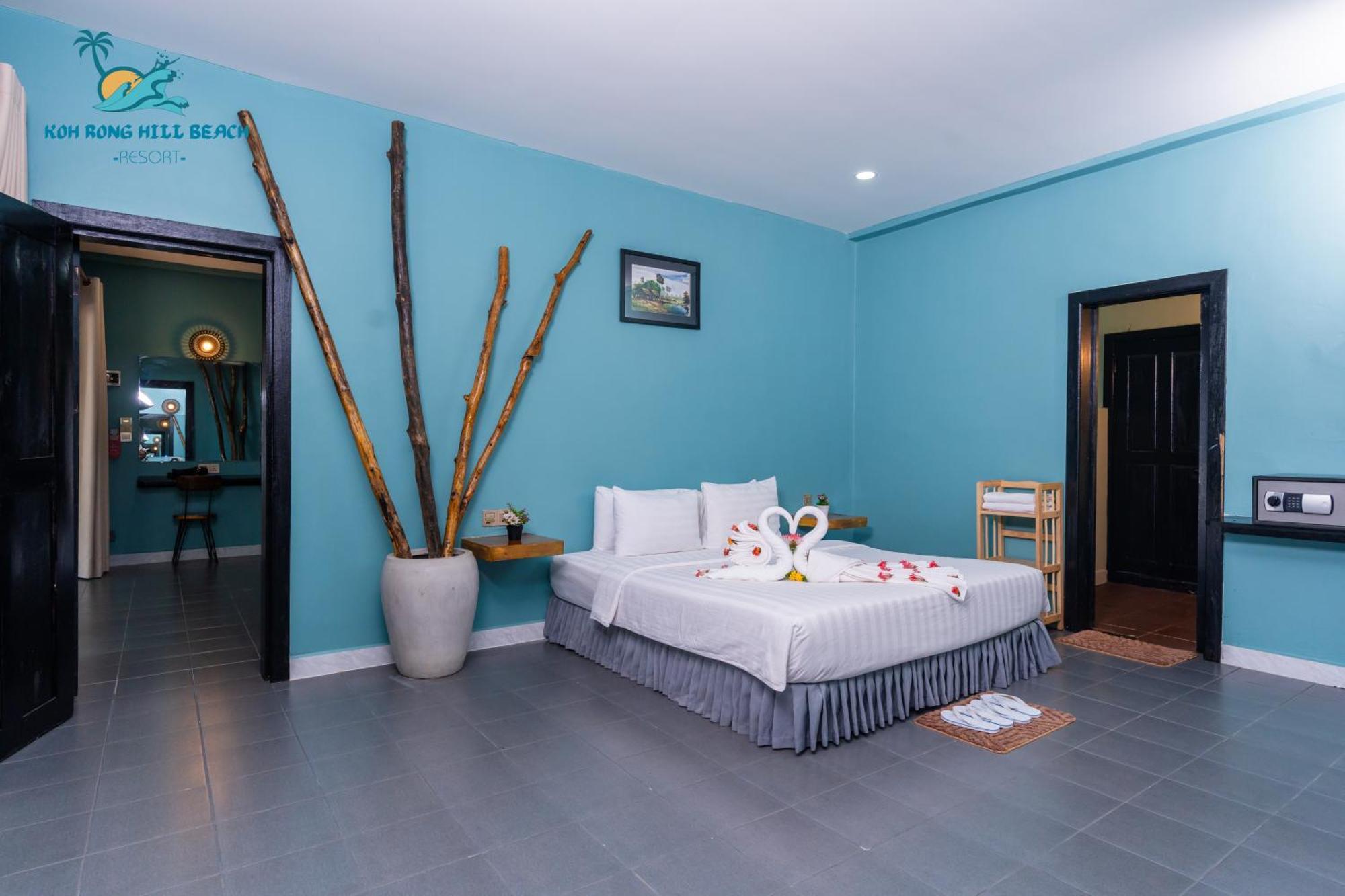 Koh Rong Hill Beach Resort Derm Tkov Village Bagian luar foto