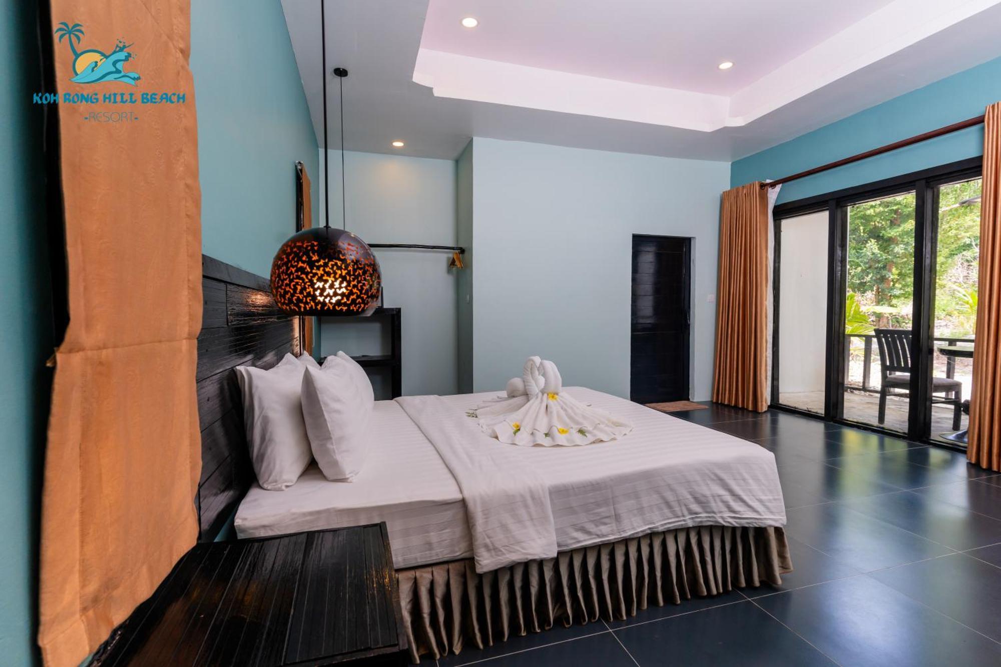Koh Rong Hill Beach Resort Derm Tkov Village Bagian luar foto