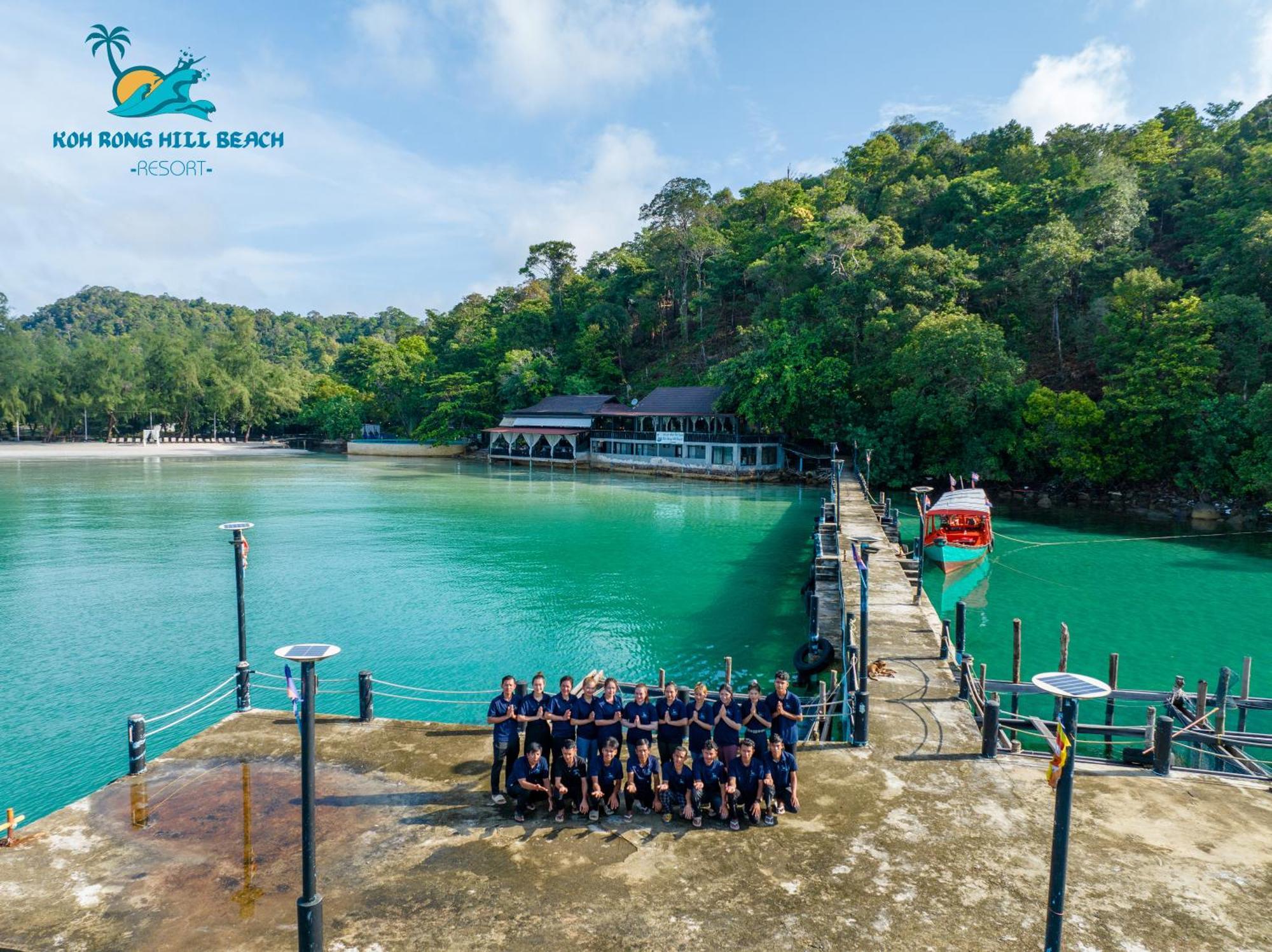 Koh Rong Hill Beach Resort Derm Tkov Village Bagian luar foto
