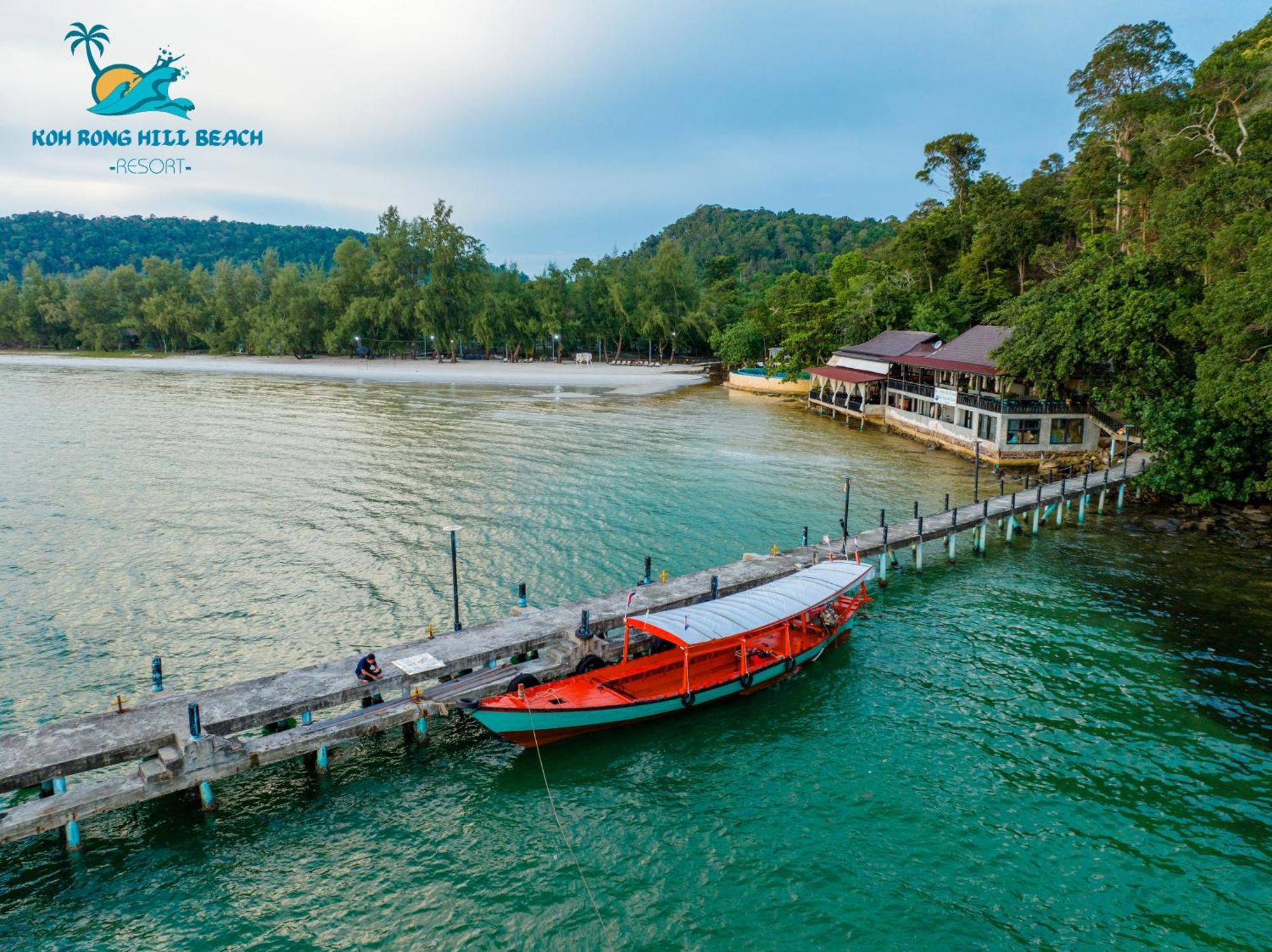 Koh Rong Hill Beach Resort Derm Tkov Village Bagian luar foto
