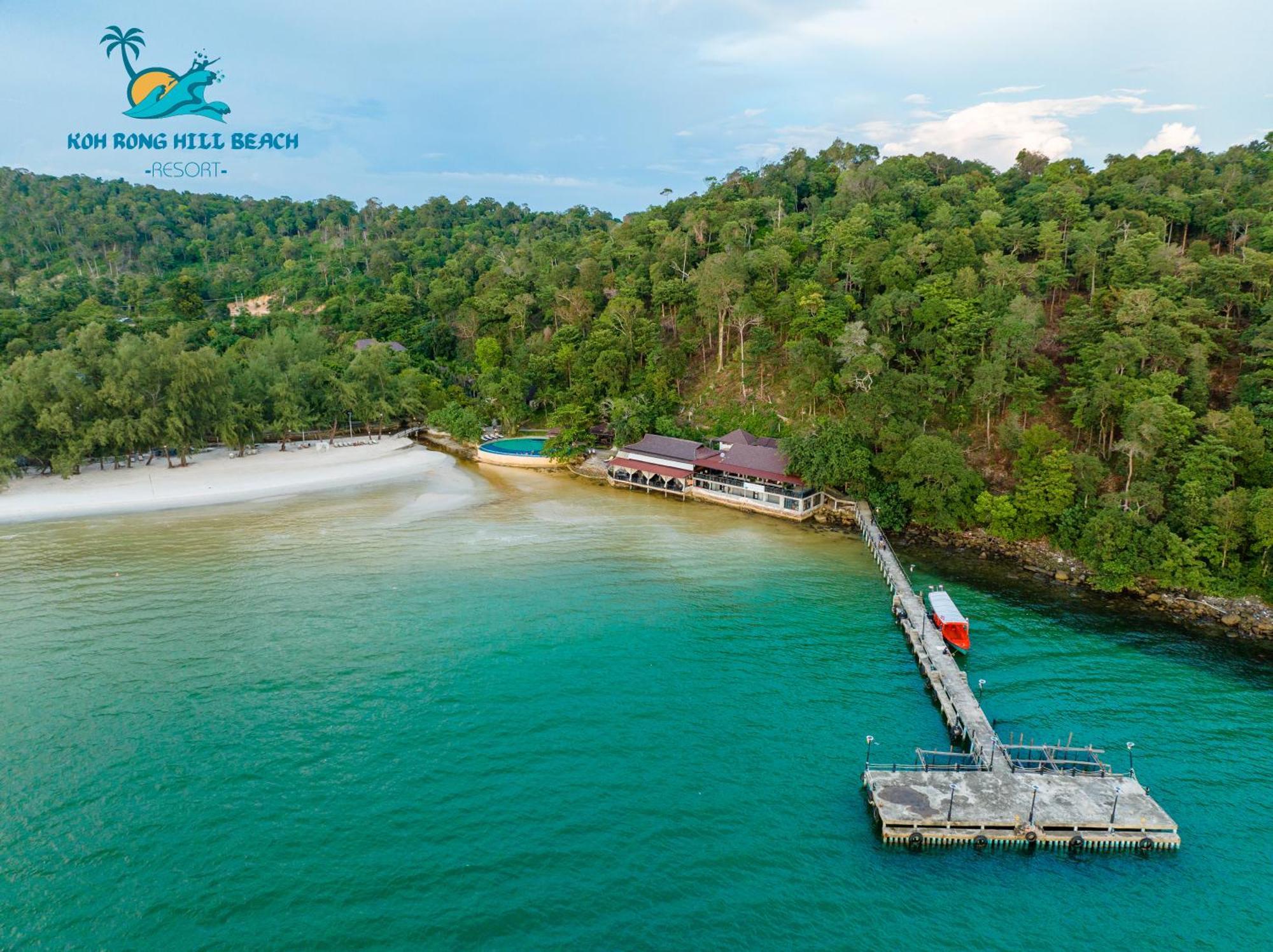 Koh Rong Hill Beach Resort Derm Tkov Village Bagian luar foto