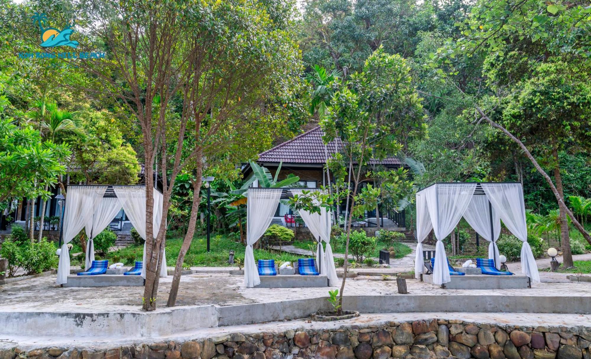 Koh Rong Hill Beach Resort Derm Tkov Village Bagian luar foto