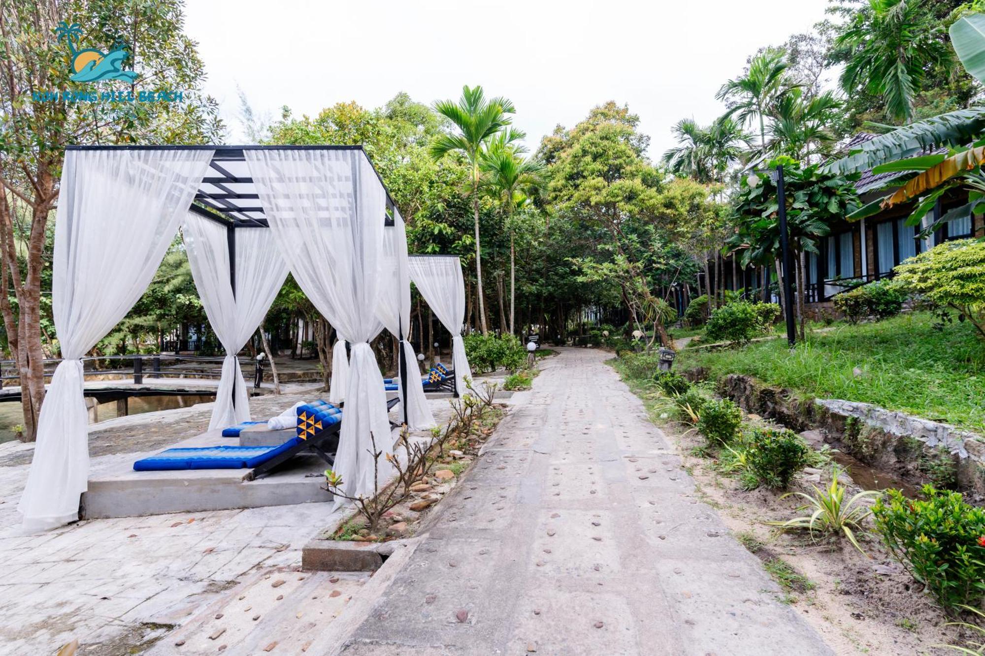 Koh Rong Hill Beach Resort Derm Tkov Village Bagian luar foto